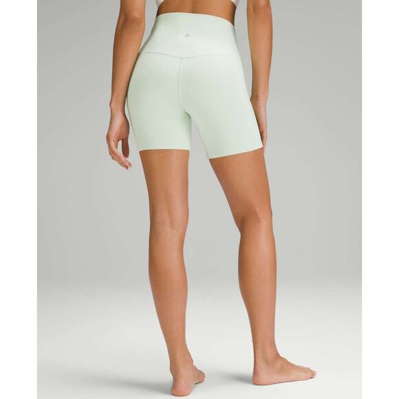 (4)‎ $64 Lululemon Align High-Rise Short 6" Kohlrabi Green - Picture 3 of 3